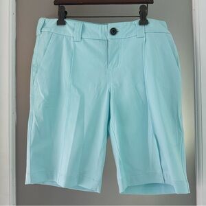 Lululemon Aquamarine Luxtreme club shorts. Womens 6